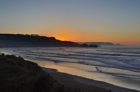 Asturias. Playa de Salinas.