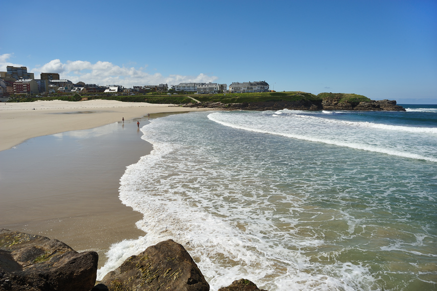 Playa de Foz (Lugo).
