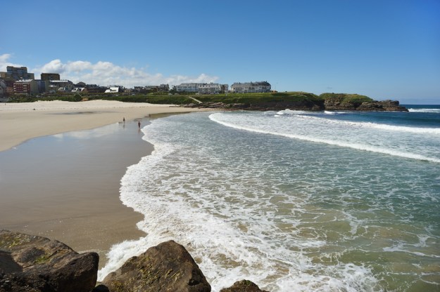 Playa de Foz (Lugo).