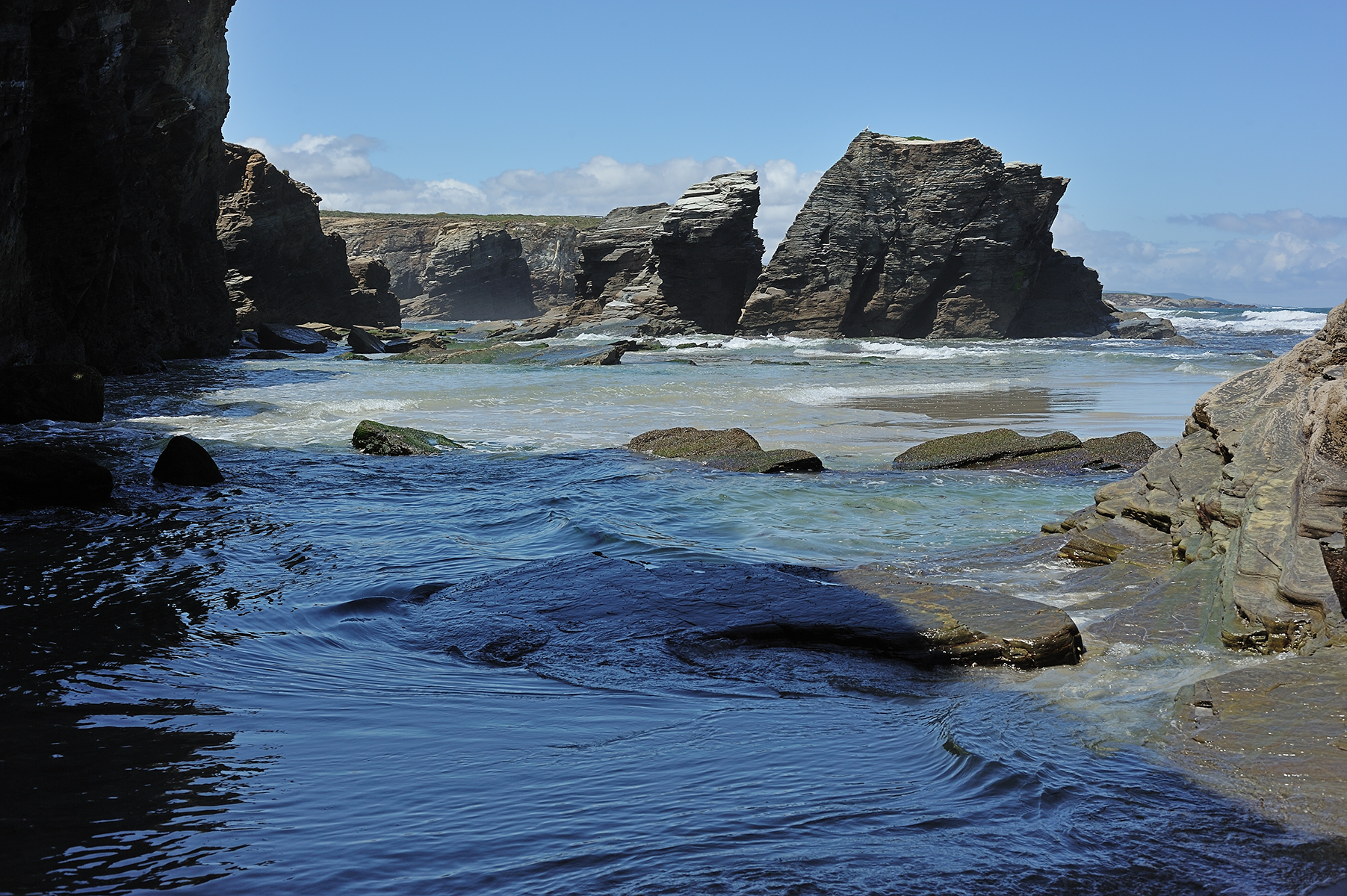 Lugo, playa, Catedrales